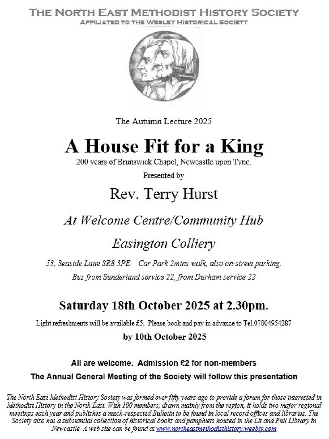 methodist history society 18102025