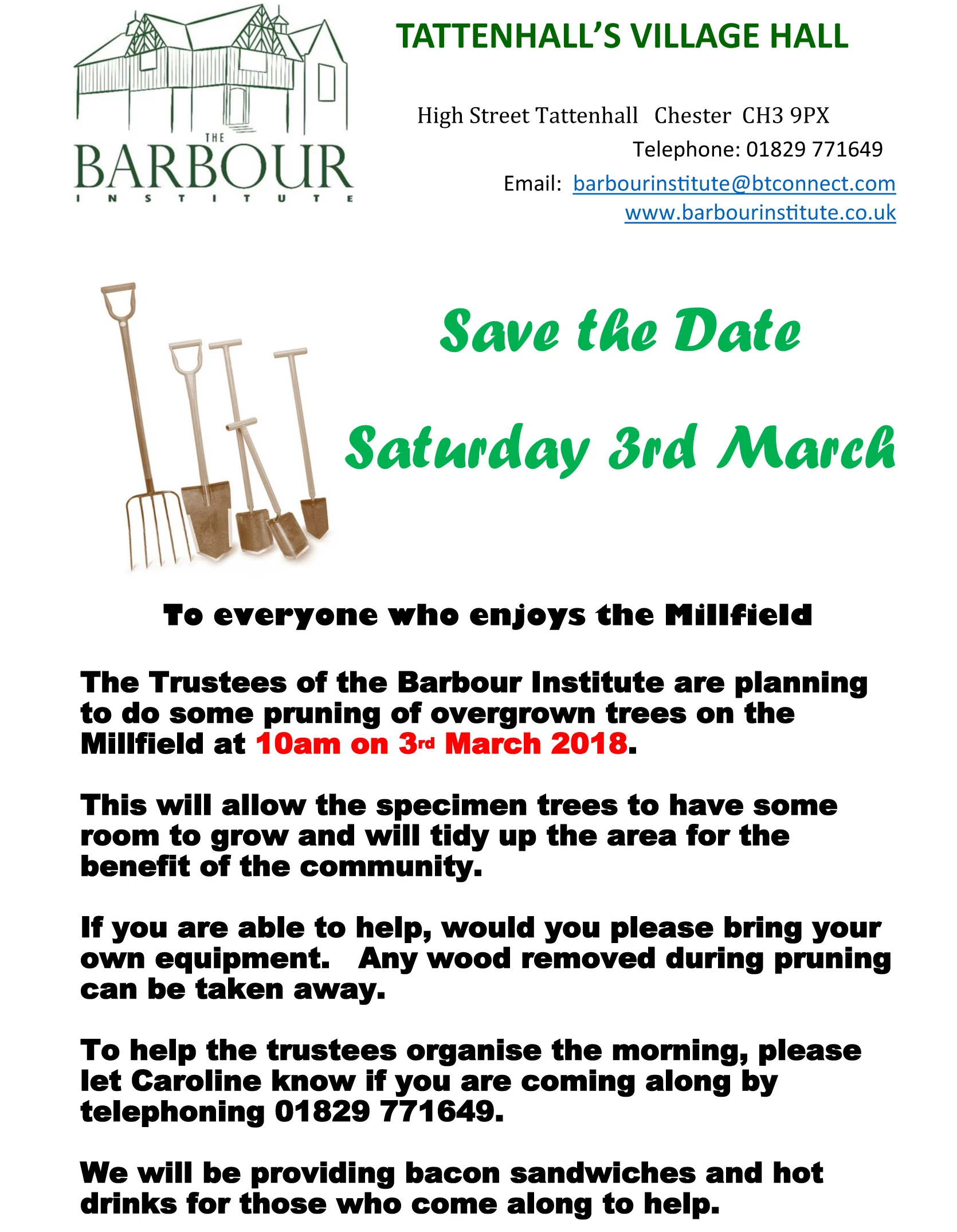 millfield tidy up