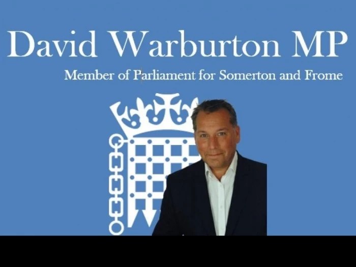 mp david warburton logo