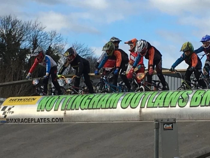 nottingham outlaws bulwell bmx track start gates