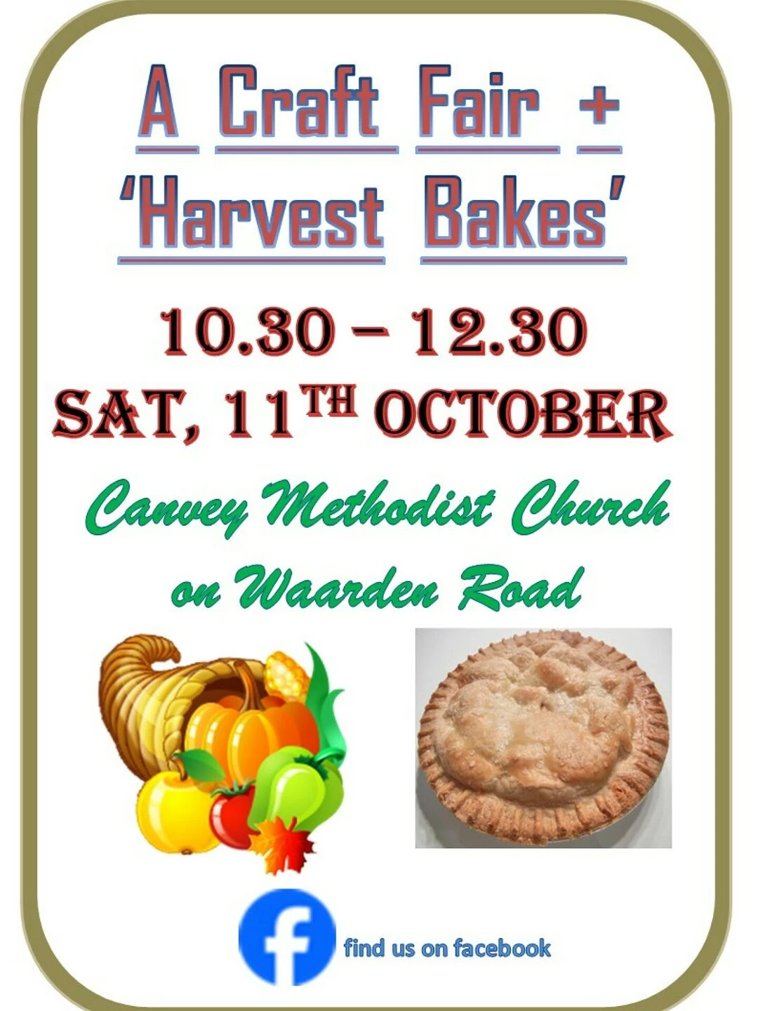 oct 2025 harvest bakes