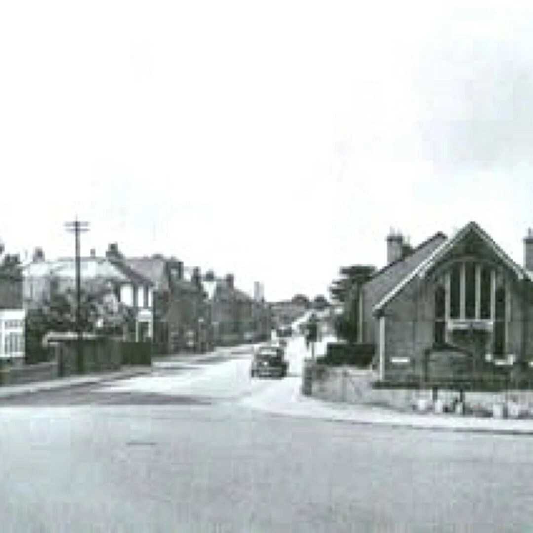 old photograph of the chapel