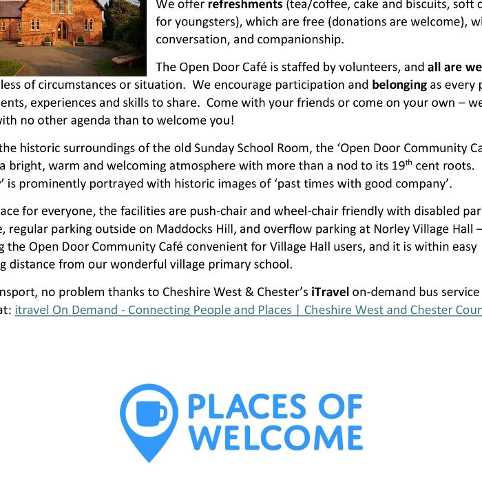 open door community cafe