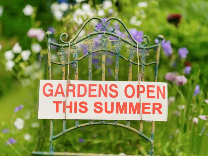 open gardens this summer