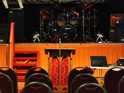 our worship space