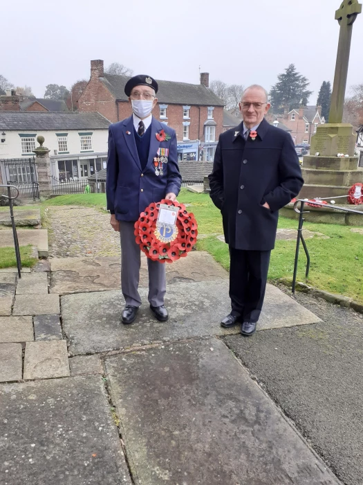 photo 2 of tom at remembrance sunday  copy