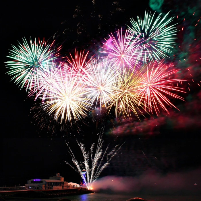 photo of fireworks