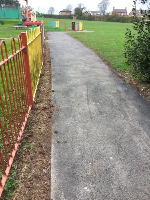 playing field path resurfacing