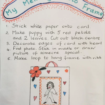 poole methodists remembrance crafts