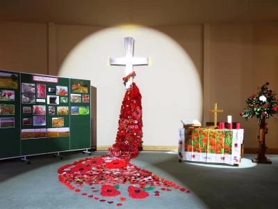 poppy display emmanuel 11th nov 2017 1