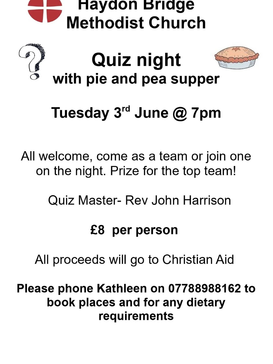 quiz night  3 june 2025
