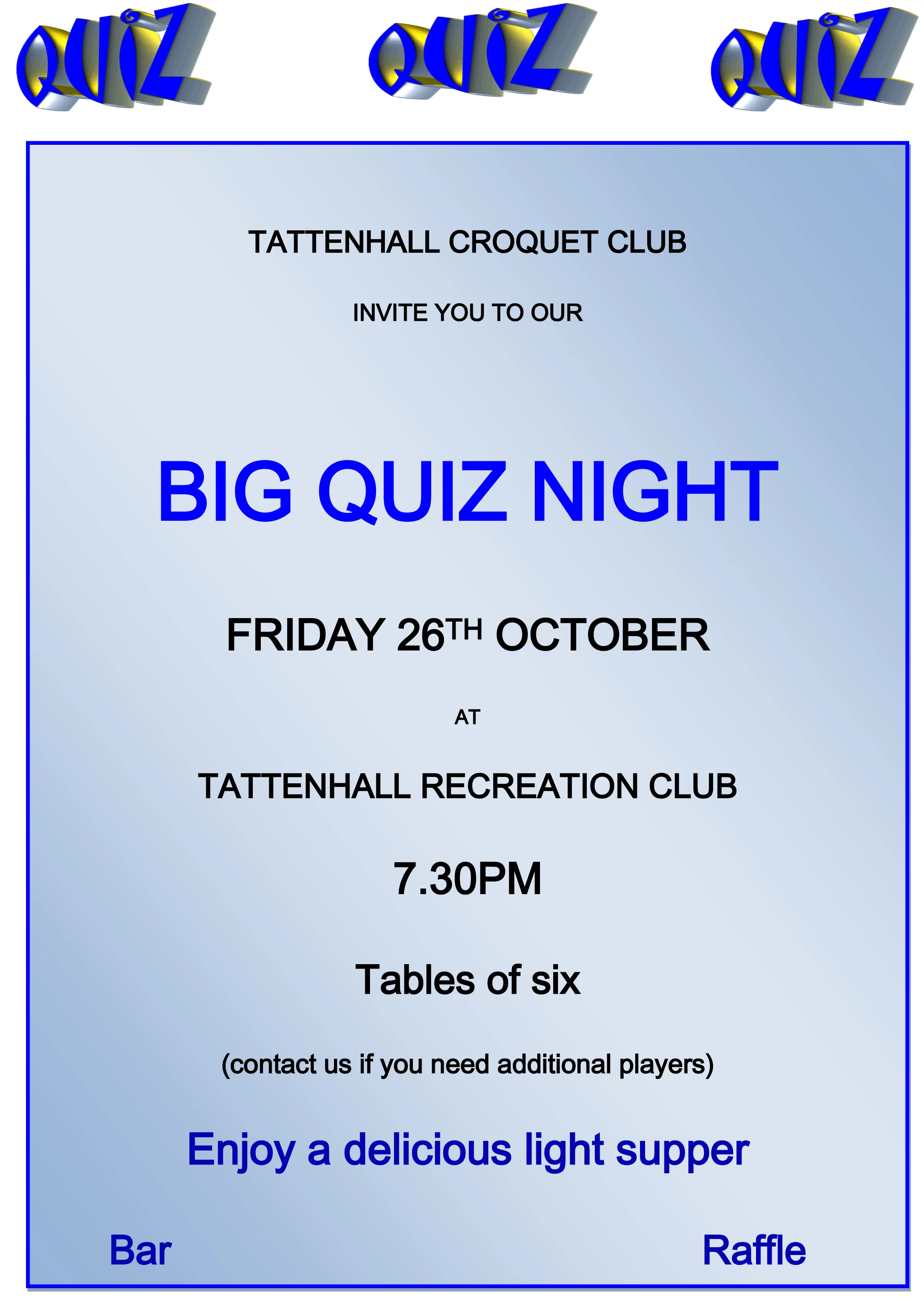quiz poster 2018