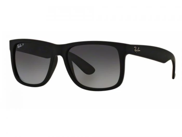 Black frame black lens ray bans best sale