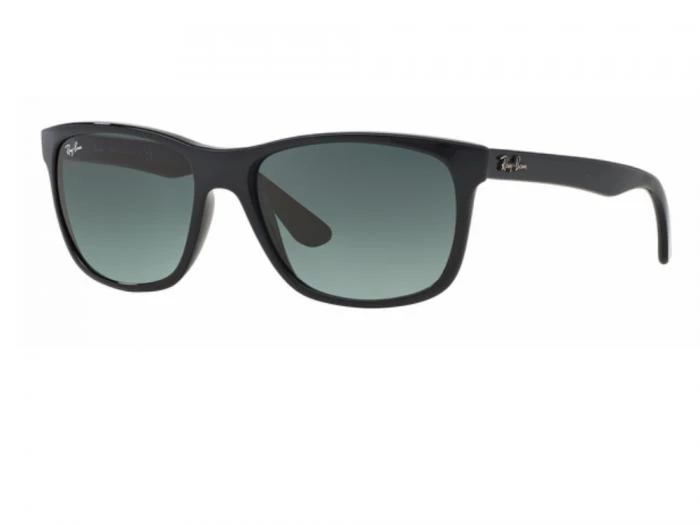 rb418160171tq rayban rb4181 shiny black gradient grey crystal