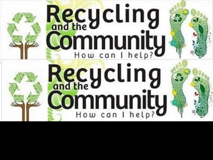 recycling in the community