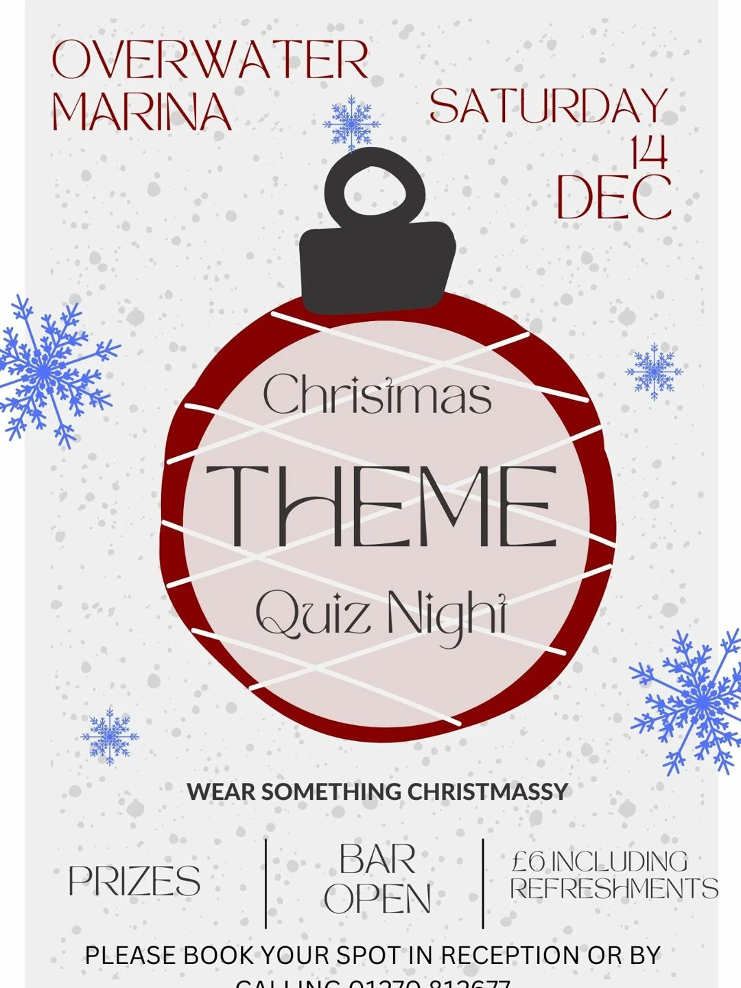 red amp grey minimal winter quiz game night christma