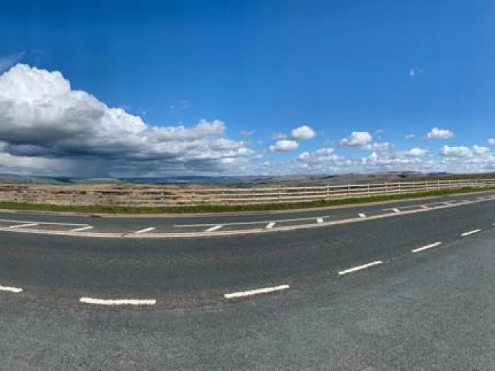 revd john kime  shap fell summit  climate change cycle ride 18 may 21