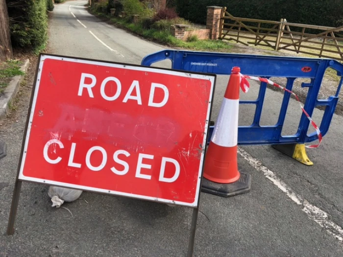 road closed