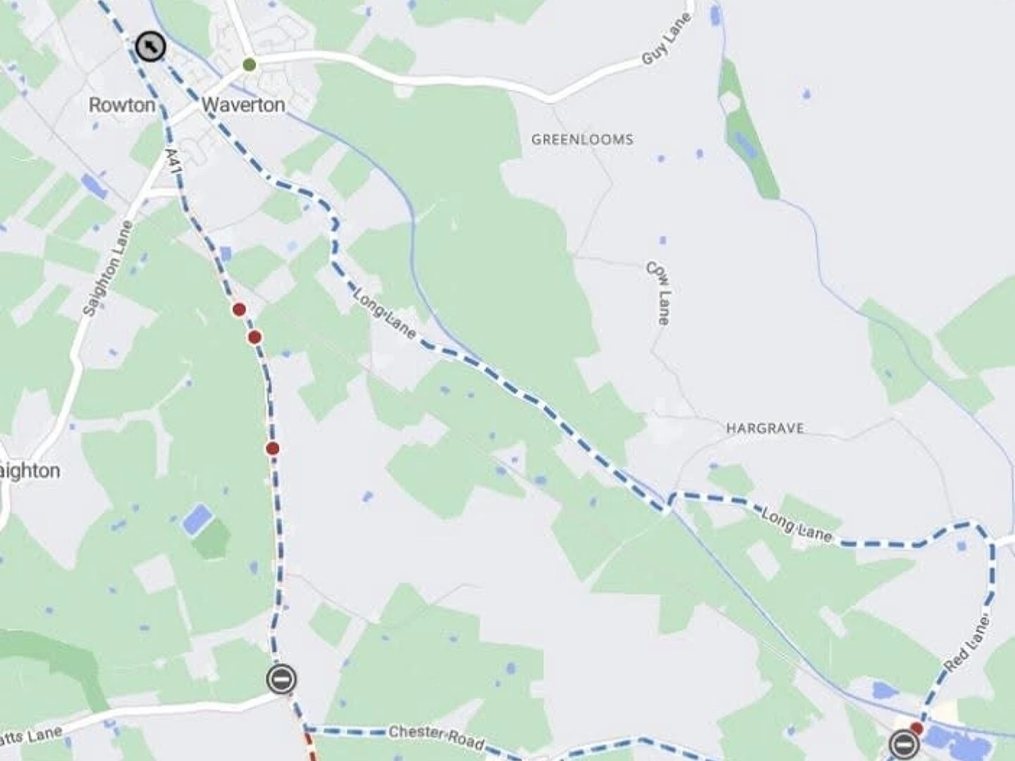 road closure