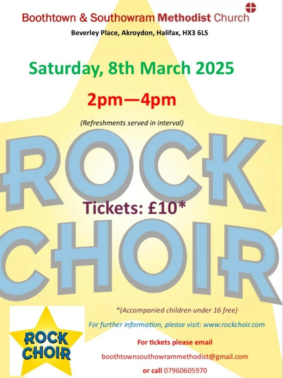 rock choir concert mar 2025