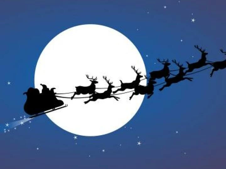 santamoonreindeer