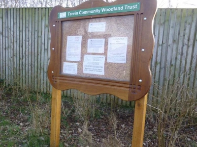 saxon heath notice board march 2021