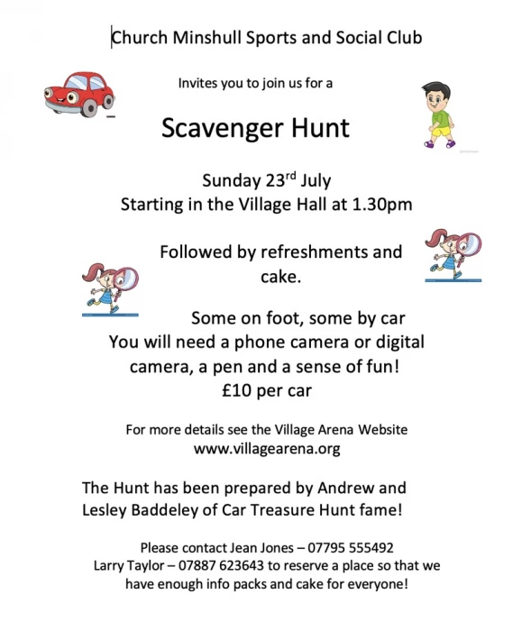 scavenger hunt 2