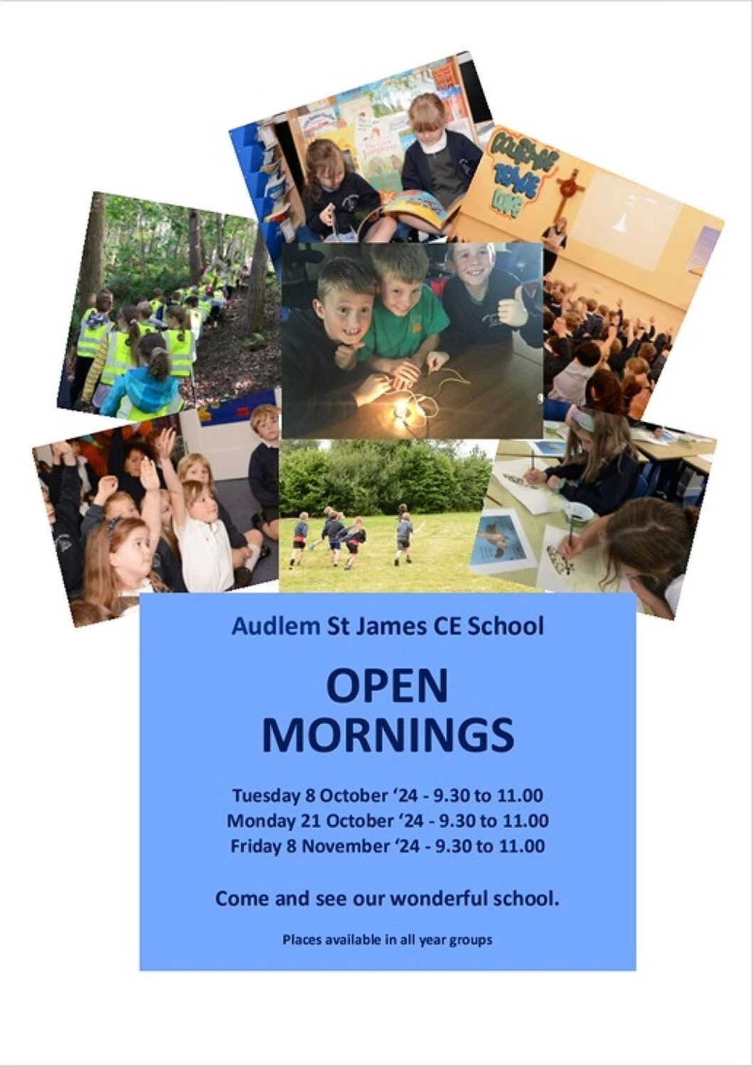 school open mornings