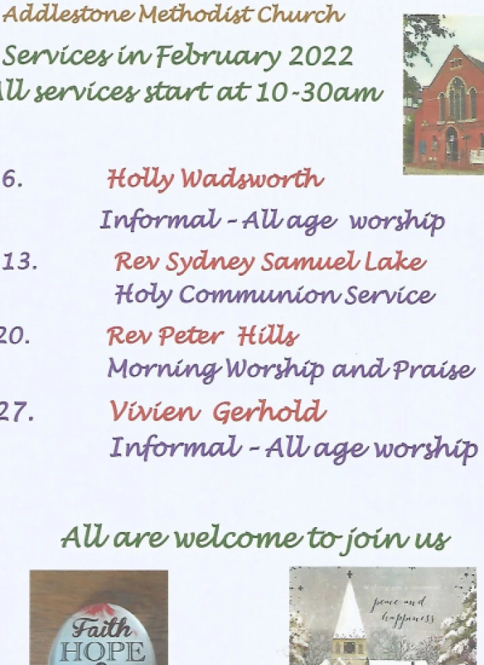 services in february 2022
