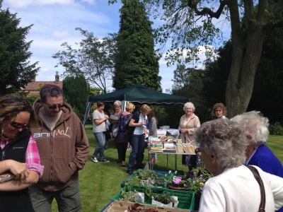 stalls  dodworth garden party