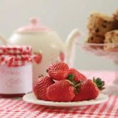 strawberry tea