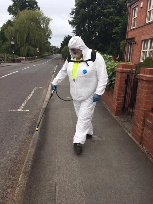 street spraying