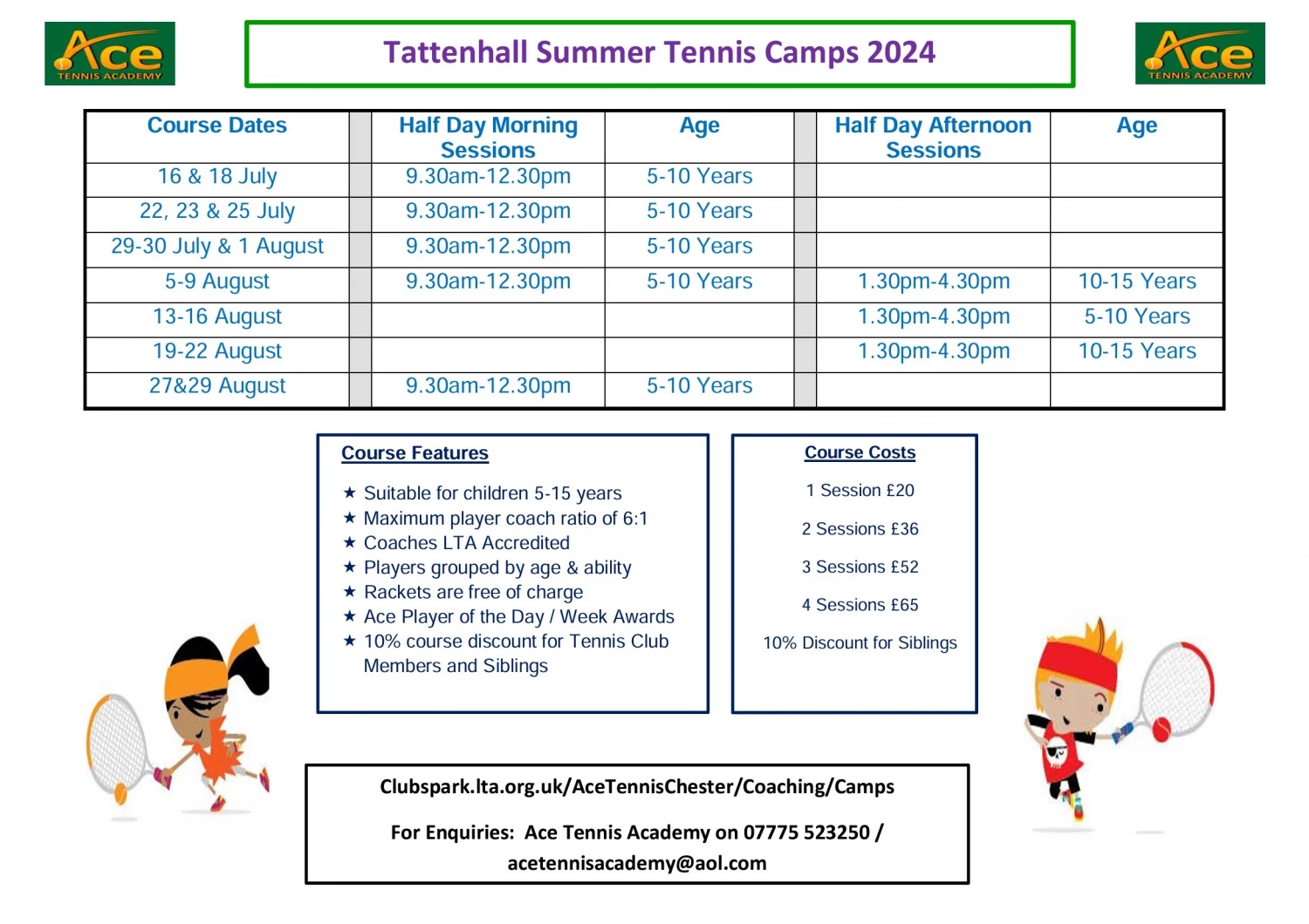 summer tennis camps 2024