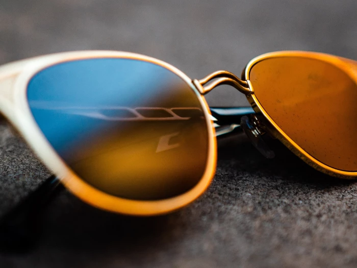 sunglasses with bronze lenses