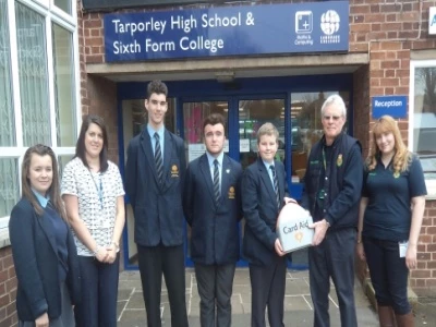 tarporley hs defib photo