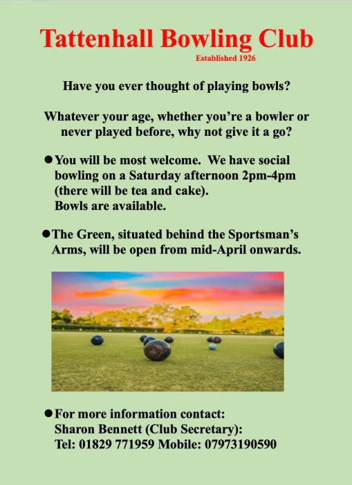 tattenhall bowling club