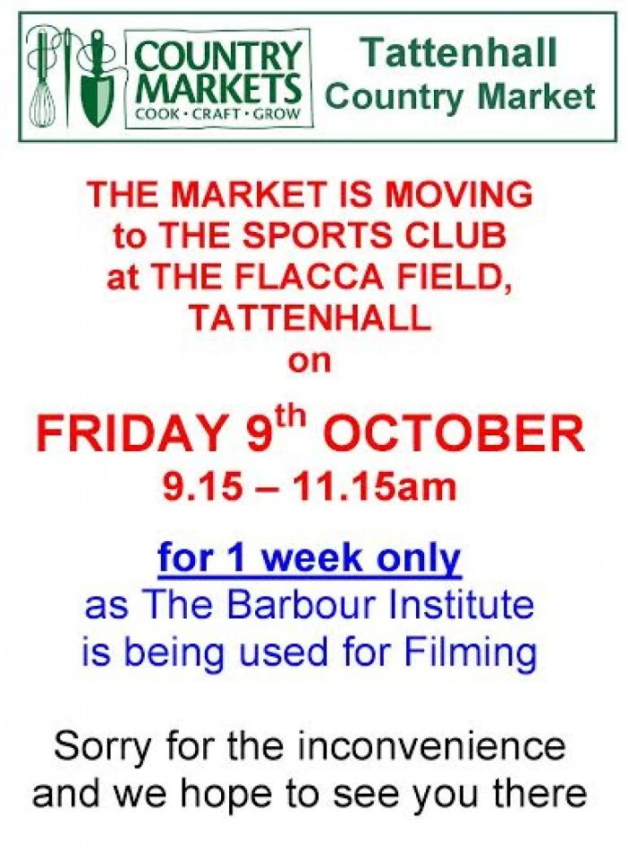tattenhall country market 9 october