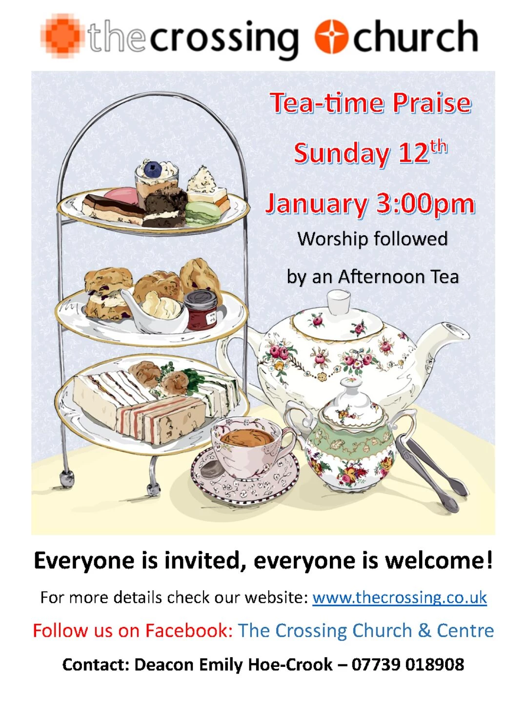 teatime praise poster