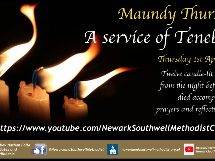 tenebrae service flyer