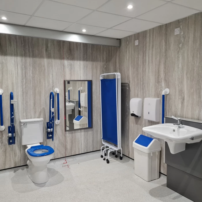 the changing places facility is one of only three