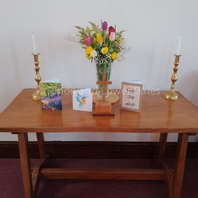 the communion table at finghall