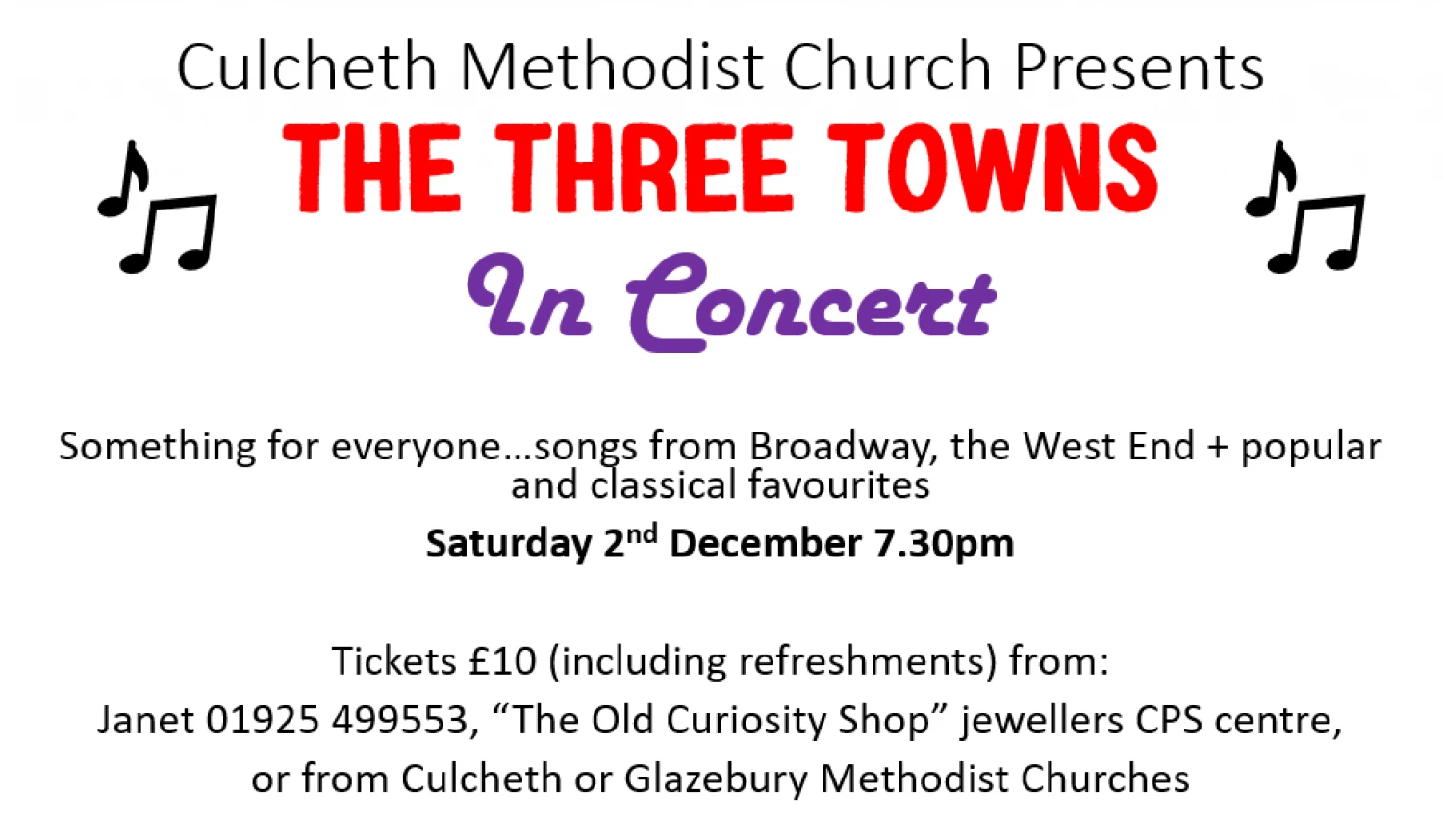 three towns concert 2023