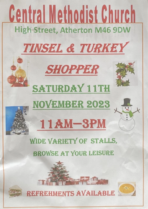 tinsel and turkey shopper