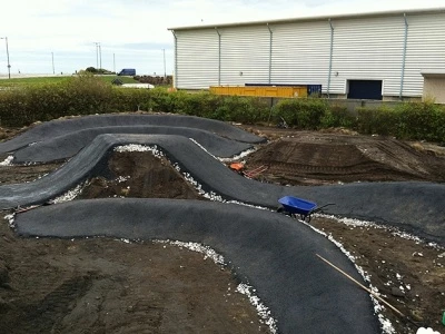 transition extreme skatepark groundworks