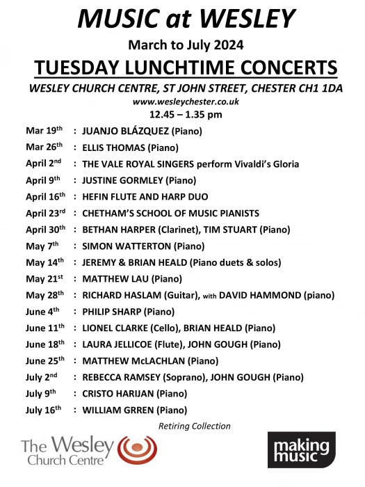 tuesday lunchtime concerts