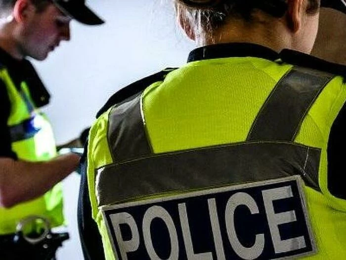 two policemen