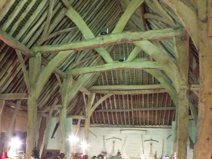 tythe barnroof structure