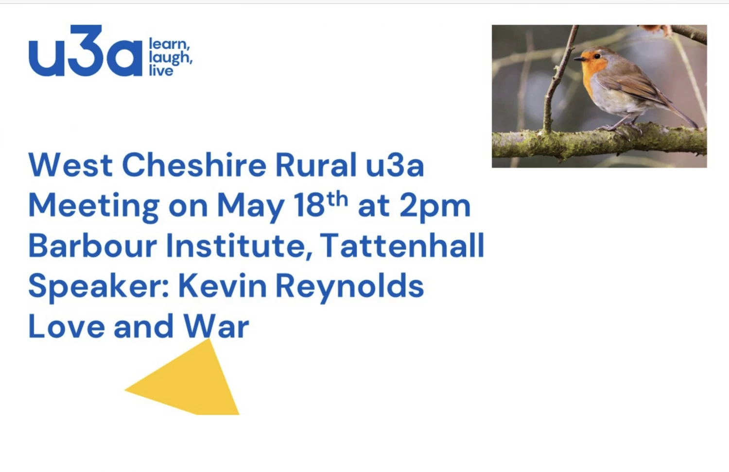 u3a may 2023