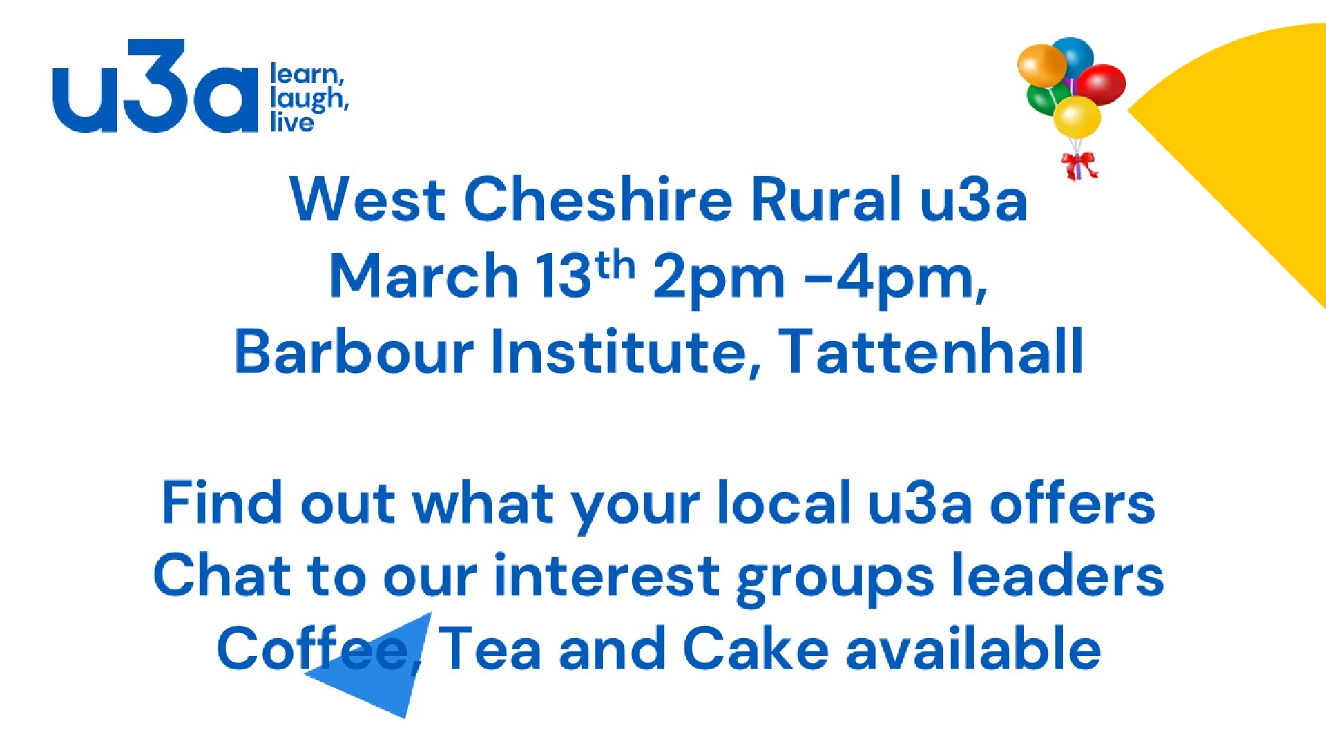 u3a open day
