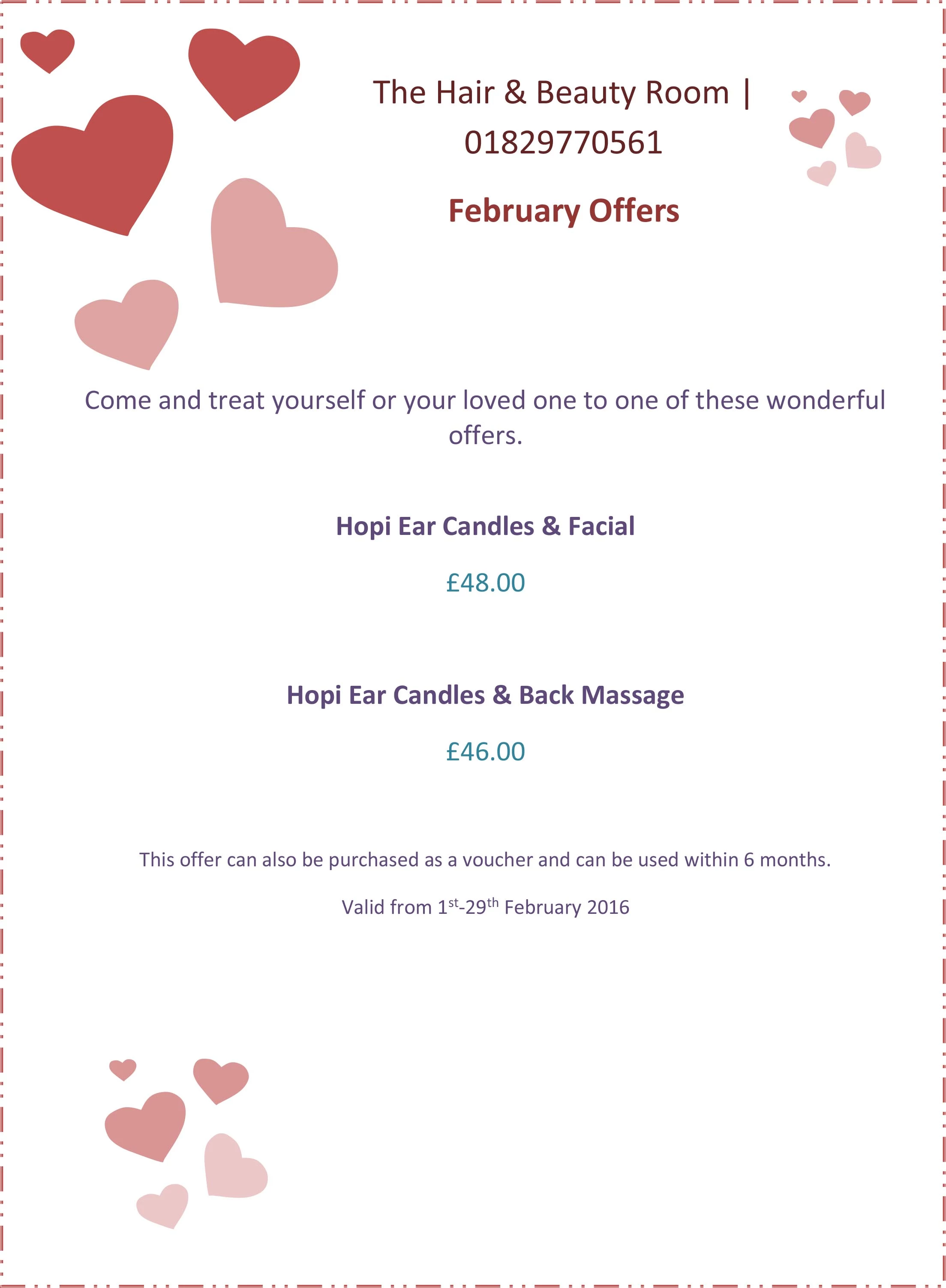 valentine offer 2016